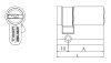 ZÁRBETÉT T60 65X10 NK