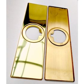   Gomboszár díszlemez 453 LP  75x260 csill.réz egy lyukkal 3900-3903-3905