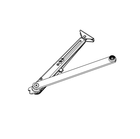 AJTÓCSUKÓ  KAR BR  3001 ezüst