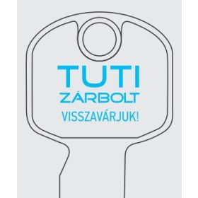   U-5 G I  KULCS EGYEDI LOGÓVAL GRAVÍROZVA EGYEDI RENDELÉSRE