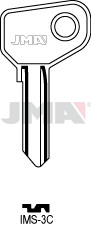 IMS-3C     fémfejű autókulcs