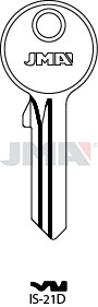 IS-21D KULCS            ISEO F3                               Silver