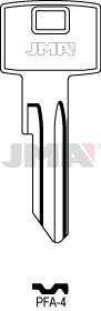 PFA-4 KULCS                       (PFA-3 hosszabb nyakkal)