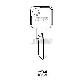 TOK-3D KULCS       TOK  WINKHAUS  TK4N/TO22
