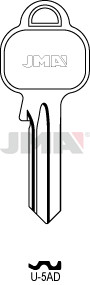 U-5AD KULCS  Universal    U-5D MÁS FEJJEL UG5D/UL050M