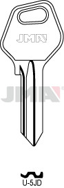 U-5JD   KULCS  Universal   U-5D MÁS FEJJEL  UL050E