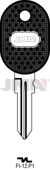 FI-12P1 KULCS         Fiat Dicato, Iveco 2000 előtt