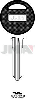 MAZ-3DP KULCS    MAZDA 2000 előtt      MZ8RP10/MAZ7AP