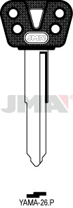 YAMA-26P KULCS          Yamaha 19930-    YA34P112/YH35BP