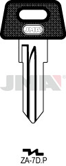 ZA-7DP    motor kulcs  Gilera, Piaggio  1992-    ZA13RP82/ZA17RAP