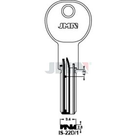 IS-22D/1 mágneses réz nyerskulcs 