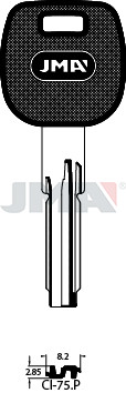 CI-75P KULCS                                             CISA, ABUS
