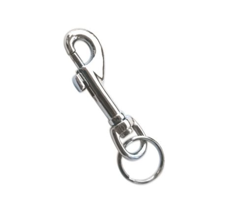 KARABÍNER  13-K    60 MM  NIKKELEZETT      10 DB/CSOMAG