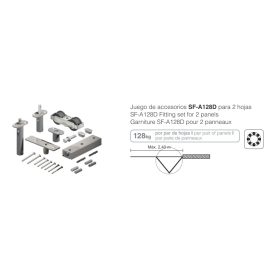 SF-A128D HARMÓNIKA AJTÓ SZETT 2 LAPRA