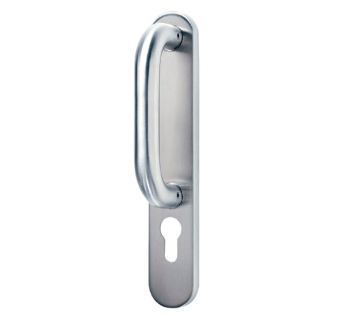 AJTÓHÚZÓ 858 hosszú címkén INOX