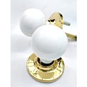   Gomboszár 2905 gomboszár  átjáró fehér gomb - réz körcímke