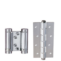 Rugós és lengőajtó zsanérok